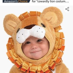 Cowardly Lion Costume 12-24mth